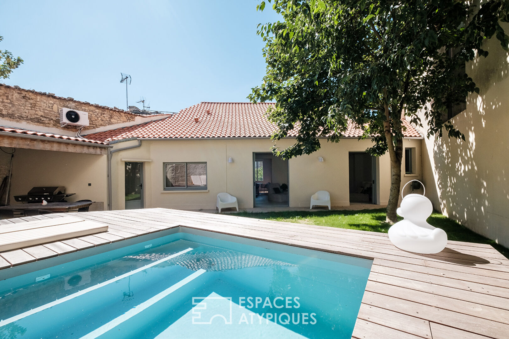 Havre contemporain au coeur de ville