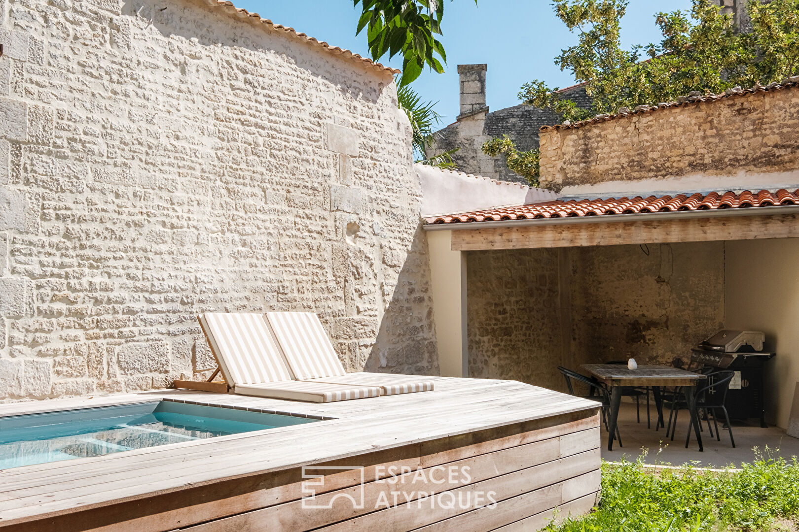 Havre contemporain au coeur de ville