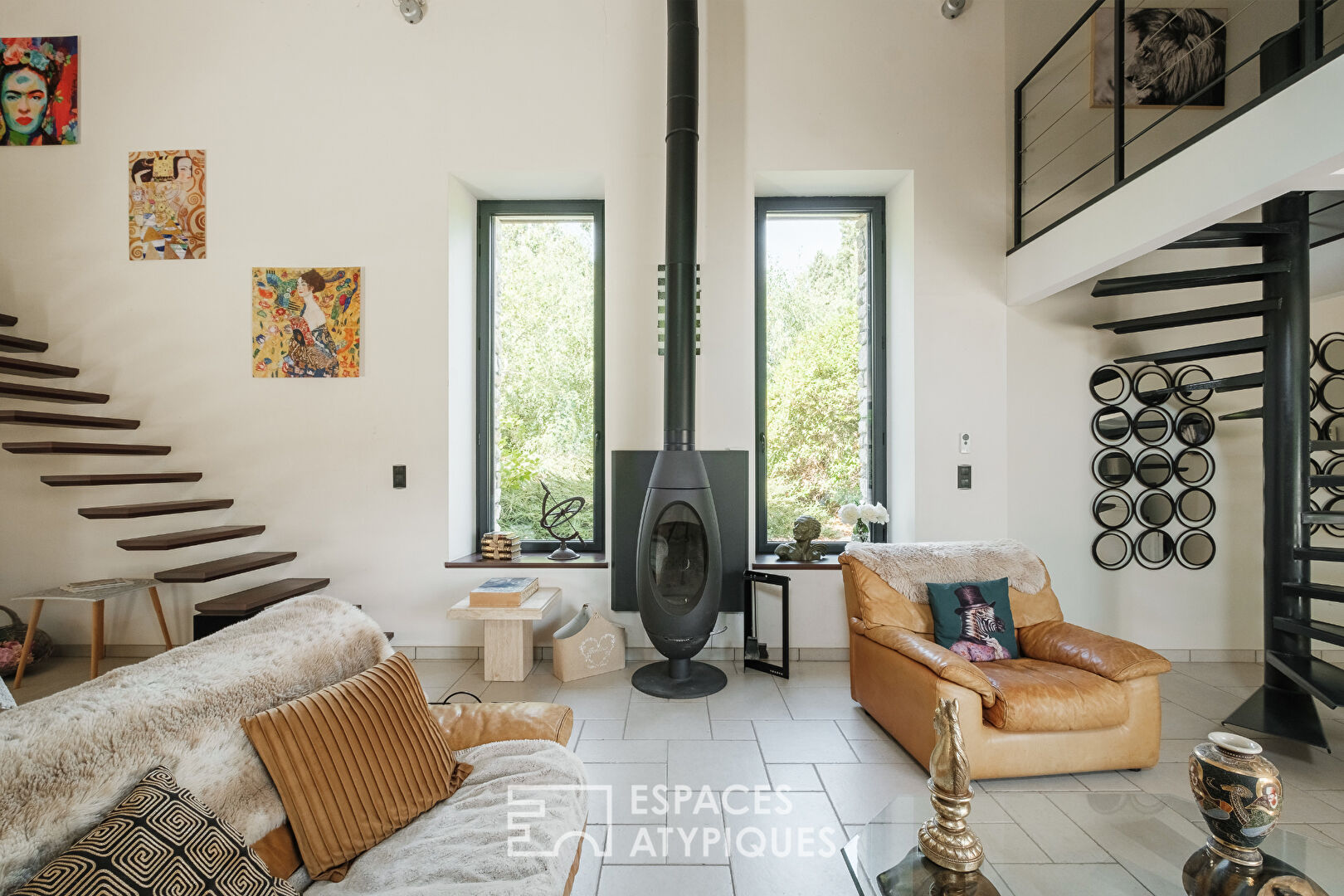 Renovated character property and its landscaped park