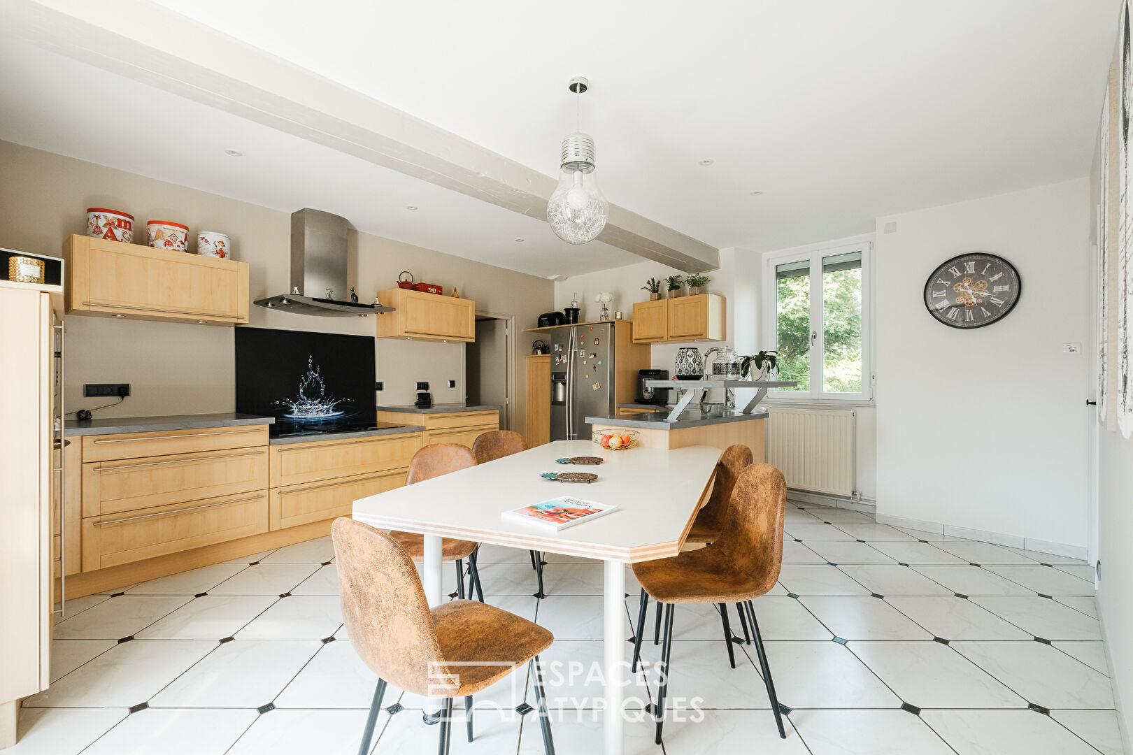 Renovated character property and its landscaped park