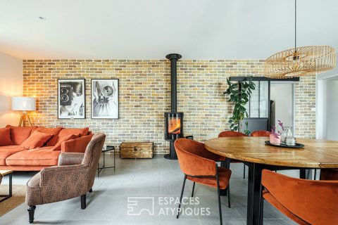 Maison de charme avec piscine, vue sur l’étang et proche des commodités