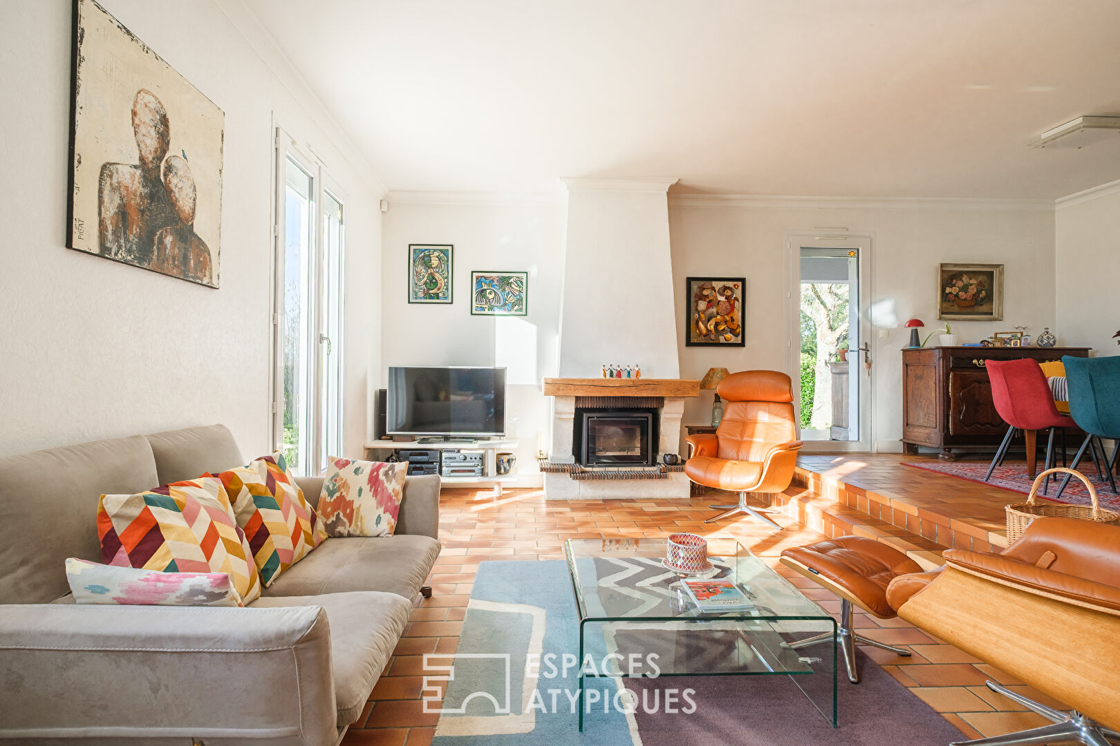 Maison au charme bucolique, et au plain-pied rythmé aux portes de Niort