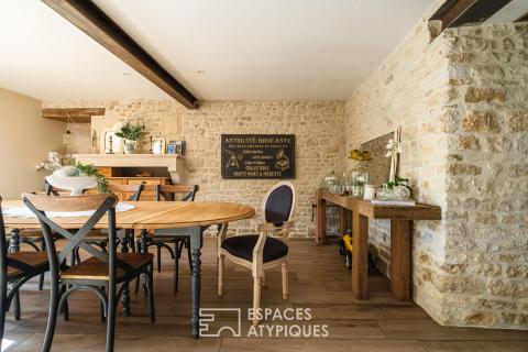 Maison de caractère au pied du Château de Cherveux