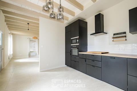 Maison de caractère alliant pierre et touches contemporaines