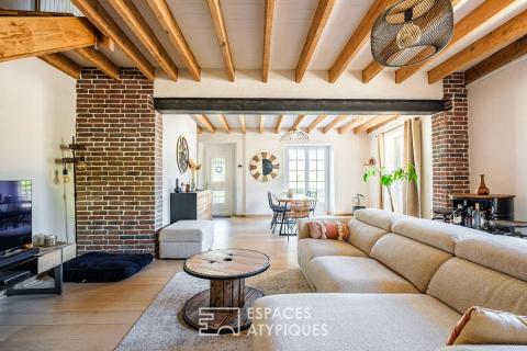 Maison rénovée avec piscine et jardin aux portes de Niort