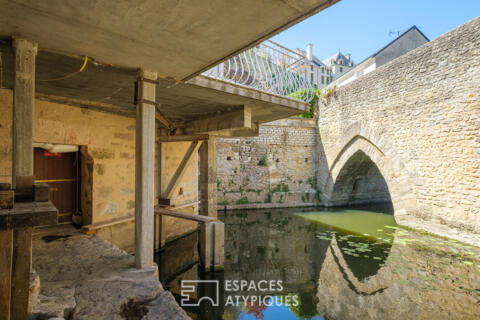 Ancien moulin au bord de l&rsquo;eau, maison familiale, chambres d&rsquo;hôtes et logement indépendant