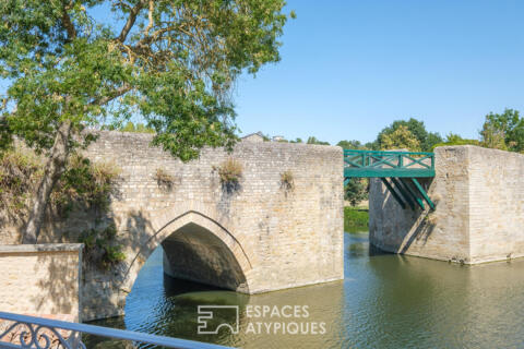 Ancien moulin au bord de l&rsquo;eau, maison familiale, chambres d&rsquo;hôtes et logement indépendant