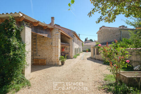 Authenticité et quiétude pour cette maison de charme entre Niort et La Rochelle