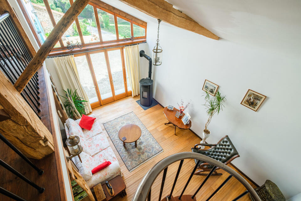 Maison de caractère au calme avec piscine et parc arboré