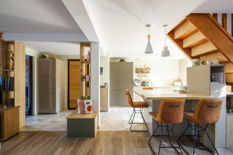 Maison rénovée avec jardin