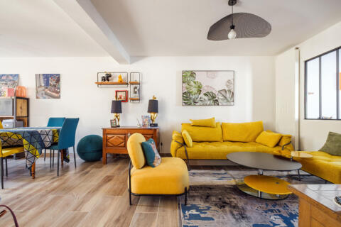 Maison rénovée avec jardin