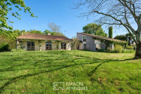 Maison d&rsquo;architecte seventies à réinventer