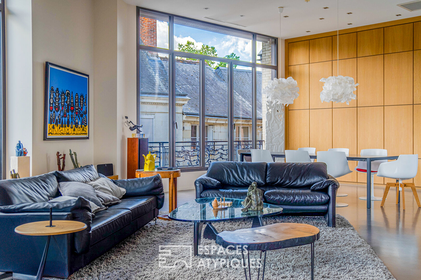 Loft avec vue imprenable en coeur de ville