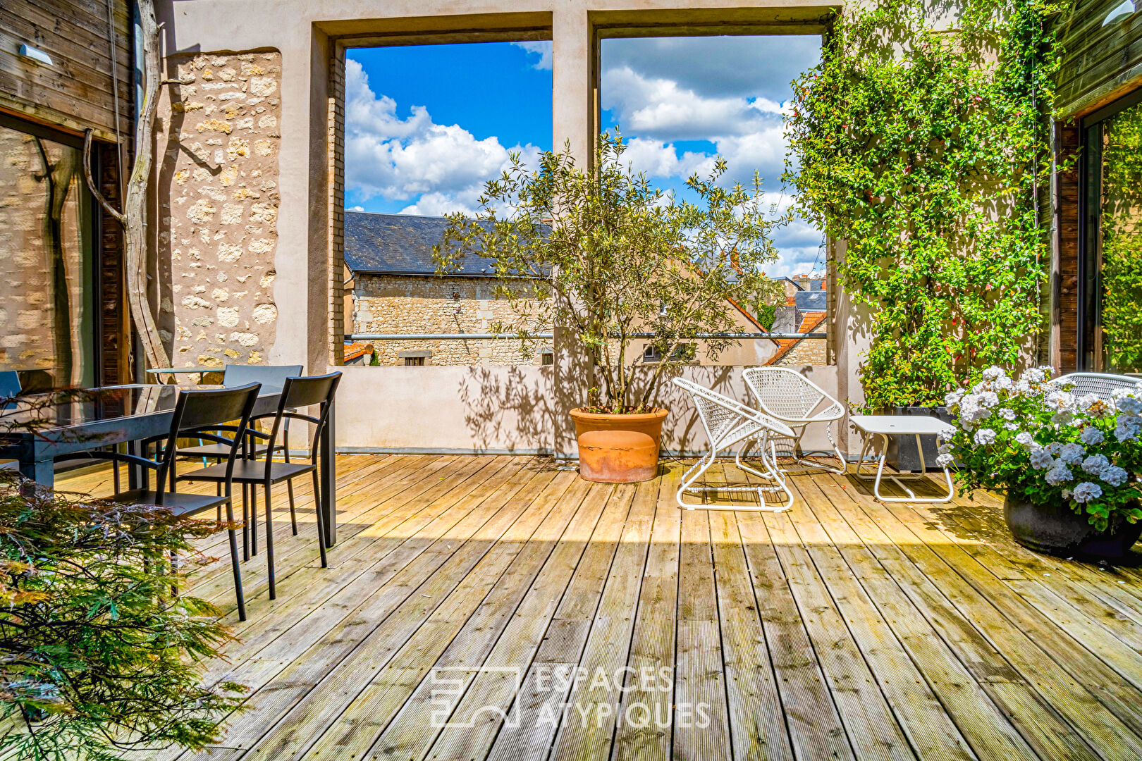 Loft avec vue imprenable en coeur de ville