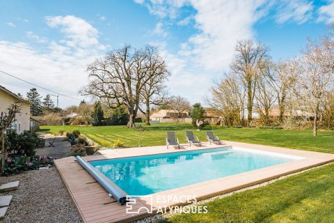 Longère de charme et son jardin bucolique