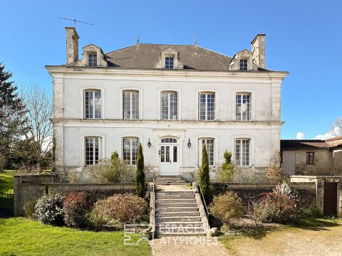 Maison de maître en coeur de village