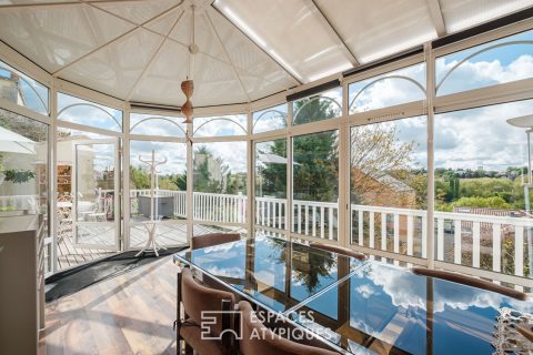Maison avec vue imprenable sur Poitiers proche Tison