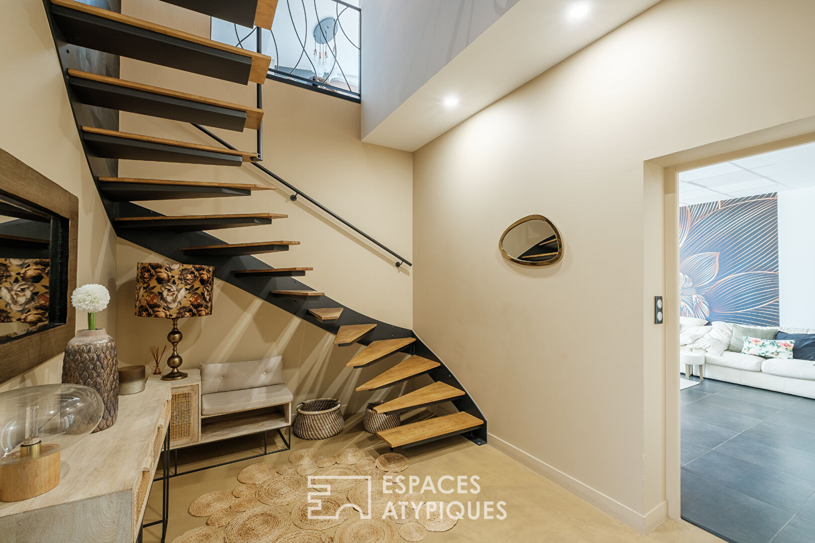 Loft contemporain avec piscine