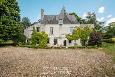 Propriété d’exception avec parc arboré, piscine et chapelle à Châtellerault