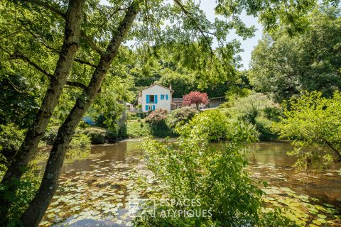 Maison chaleureuse avec vue imprenable sur la Vienne