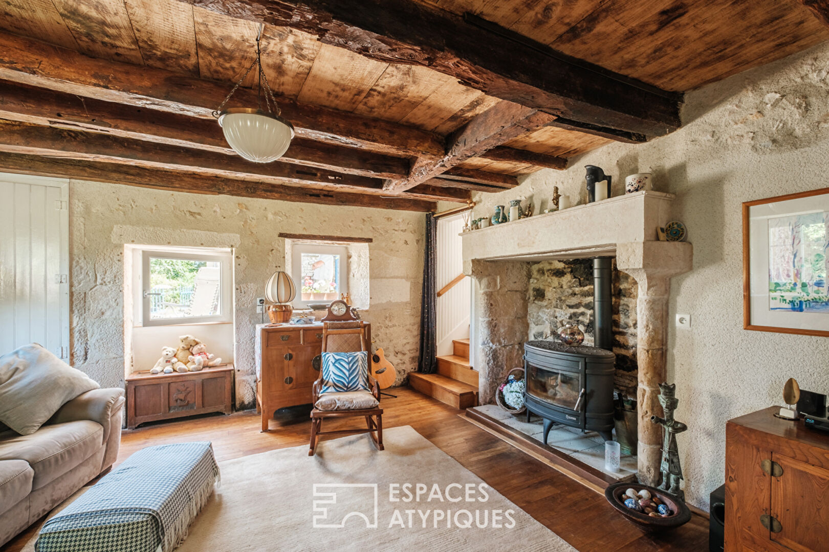 Maison chaleureuse avec vue imprenable sur la Vienne