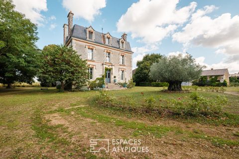 Maison de maître, entre héritage et modernité proche de Poitiers