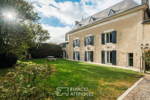 Maison de maître avec parc de 1,6 hectares proche de Poitiers