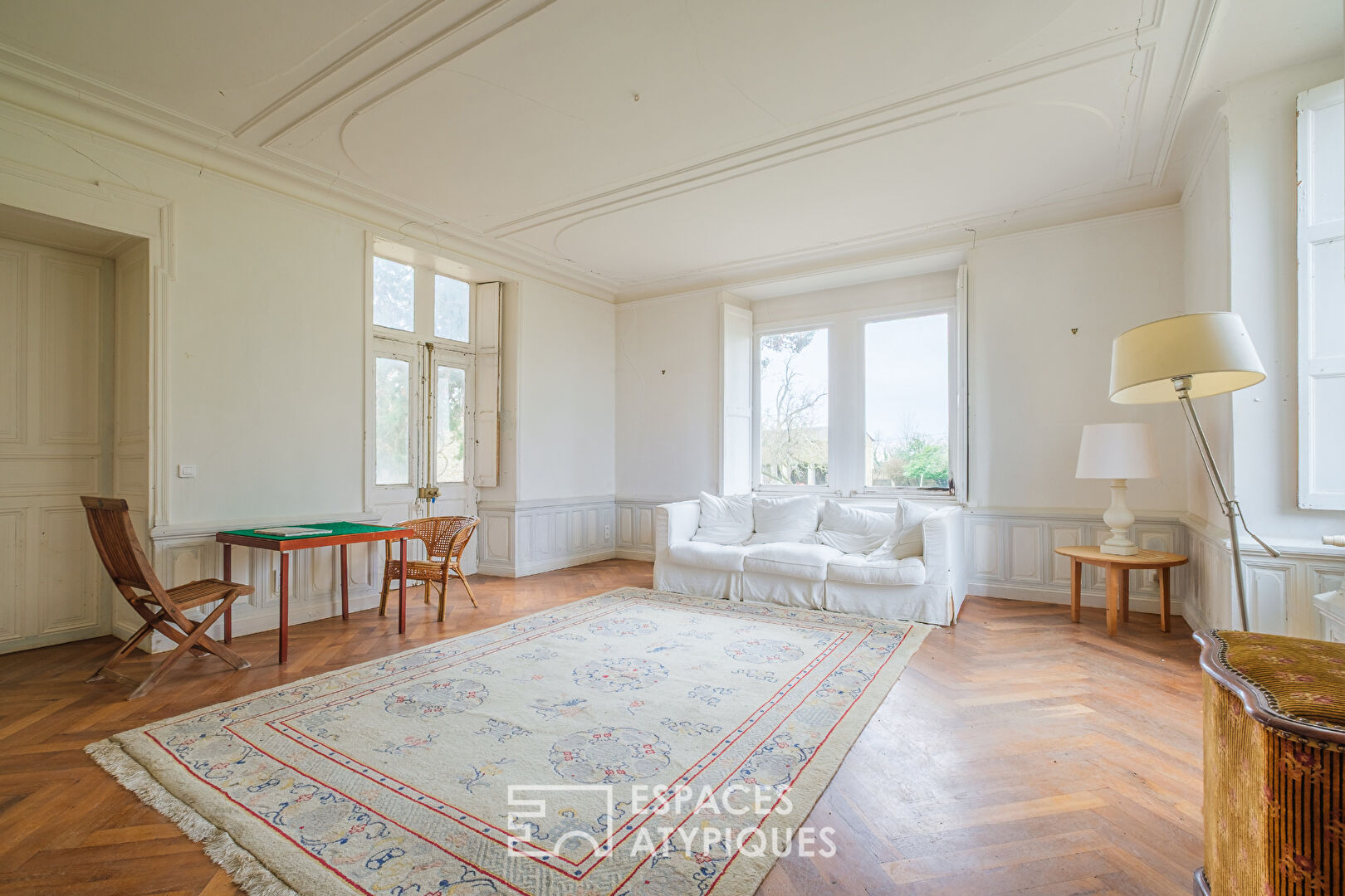 Propriété d&rsquo;exception avec deux maisons et parc au nord de la Vienne