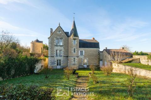 Manoir du XVIIème, ancien relais de chasse d&rsquo;Henri IV au nord de Poitiers