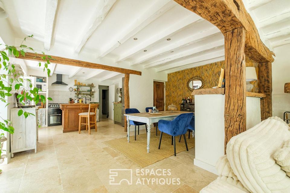 Maison de charme avec studio indépendant en bord de ruisseau