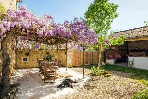 Moulin du XVI revisité au coeur d&rsquo;un écrin naturel