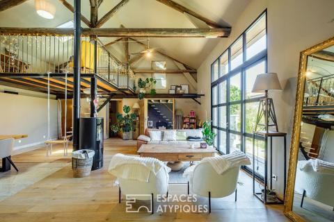 Loft de prestige avec piscine au cœur de la vallée de l&rsquo;Auxances