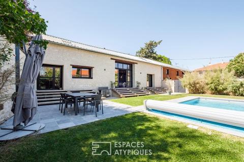 Loft de prestige avec piscine au cœur de la vallée de l&rsquo;Auxances