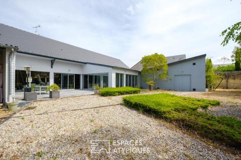 Loft hors normes avec piscine intérieure et appartement autonome