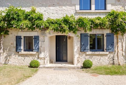 Character property with outbuildings in the heart of a rejuvenating natural setting