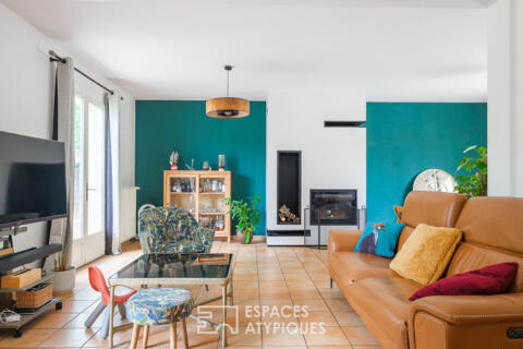 Maison familiale avec jardin boisé aux portes de Poitiers