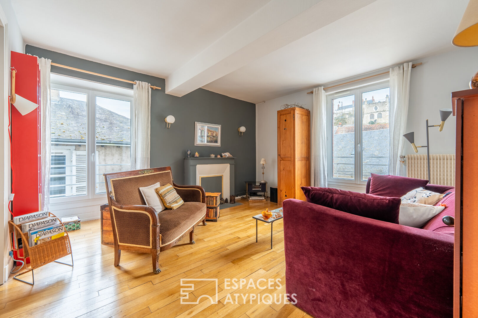 Duplex lumineux au coeur de Blois
