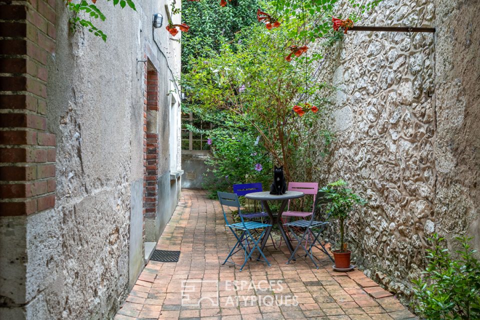 Charmante maison de ville avec terrasse