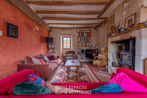 Ancien presbytère rénové avec jardinet