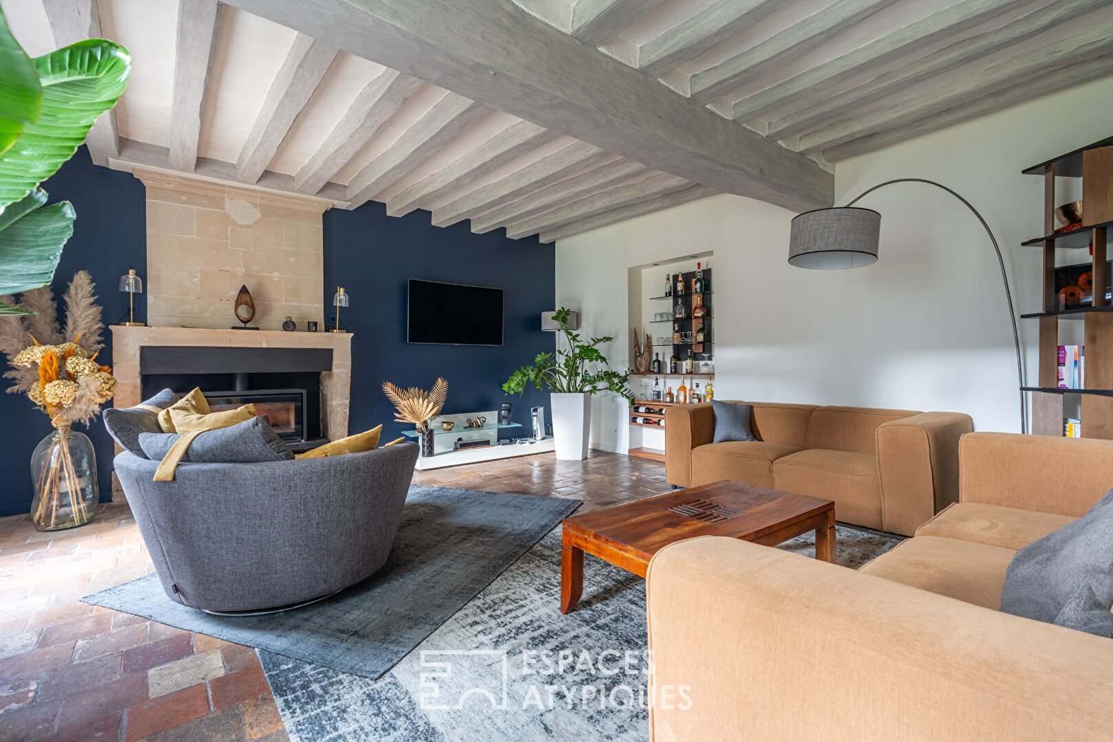 Maison de caractère en pierre de tuffeau