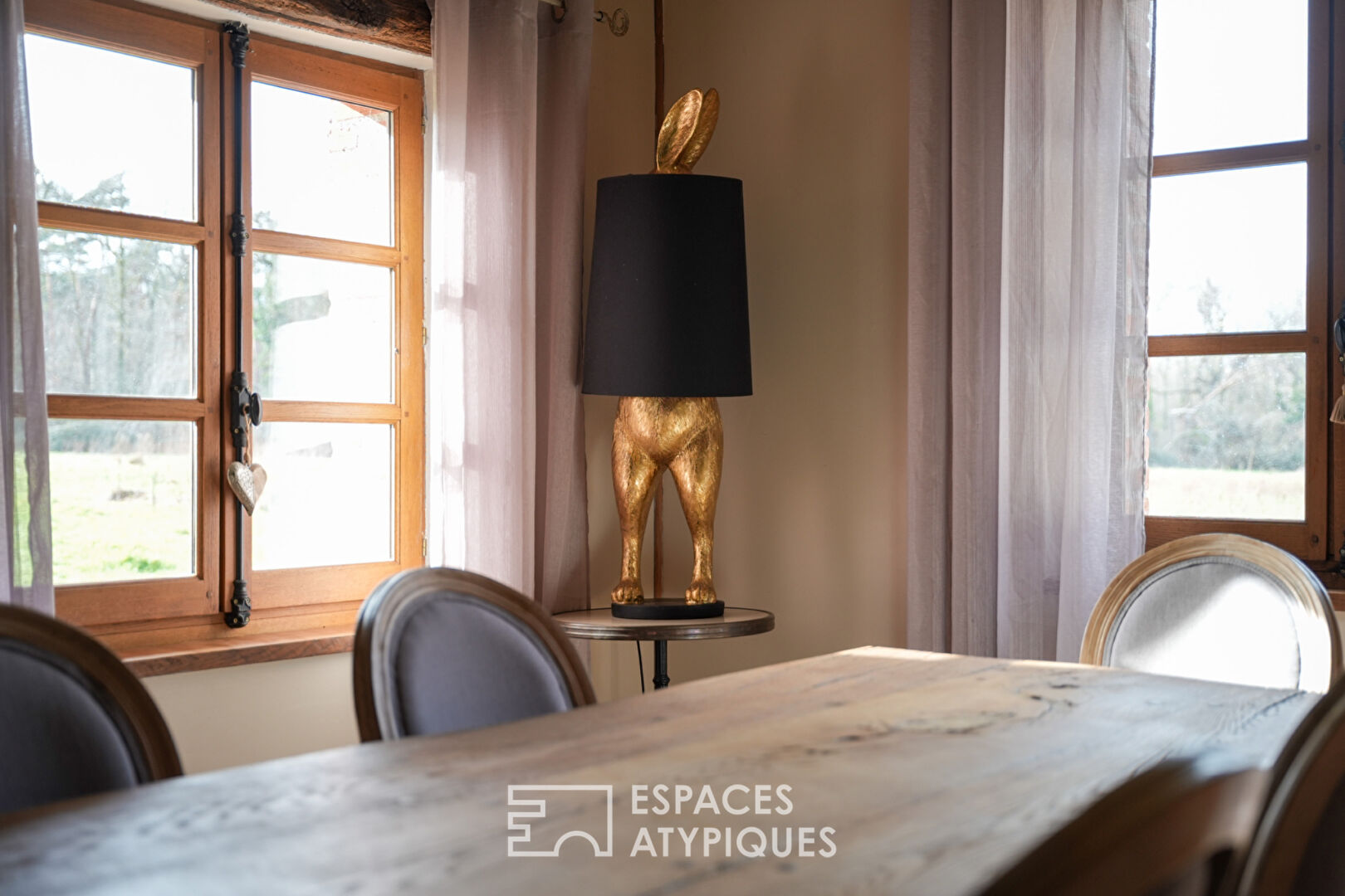 Maison solognote de plain-pied en coeur de forêt, proche Chambord