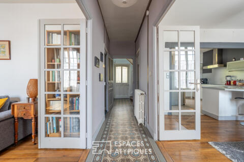 Maison fin XIXe avec jardin arboré proche des bords de Loire