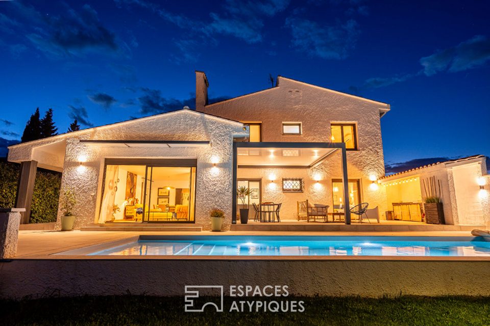 Superbe rénovation avec piscine et jardin