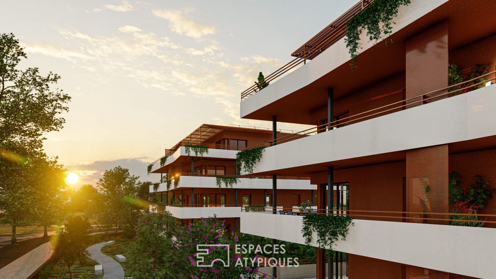 APPARTEMENT 4 PIECES À CÉRET, DANS UN ÉCRIN DE VERDURE MÉDITERRANÉEN