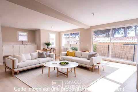 Maison moderne à deux pas de la plage de Sainte-marie-la-mer