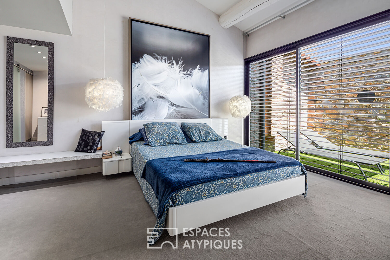 Loft contemporain avec terrasse et spa à Saint-Laurent-de-la-Salanque