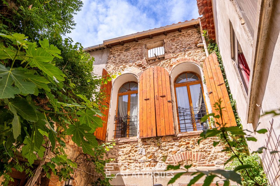 Charmante maison au centre du village avec espace extérieur