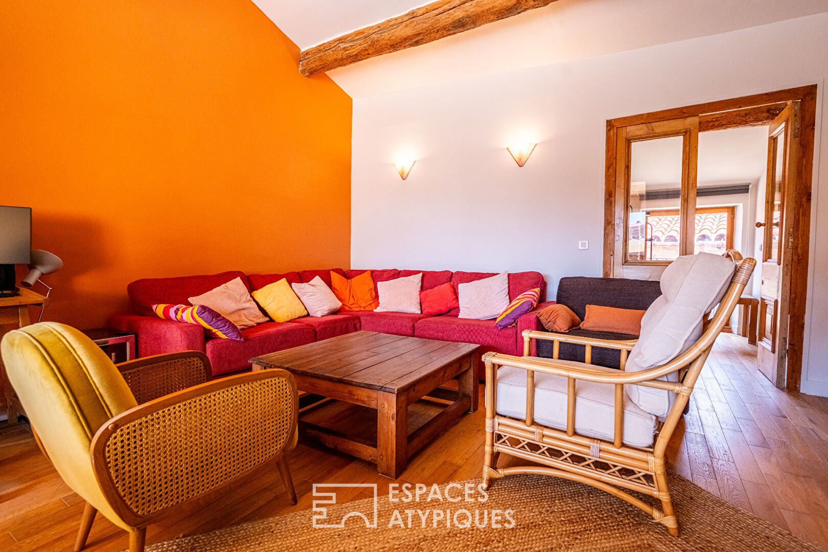Charmante maison au centre du village avec espace extérieur