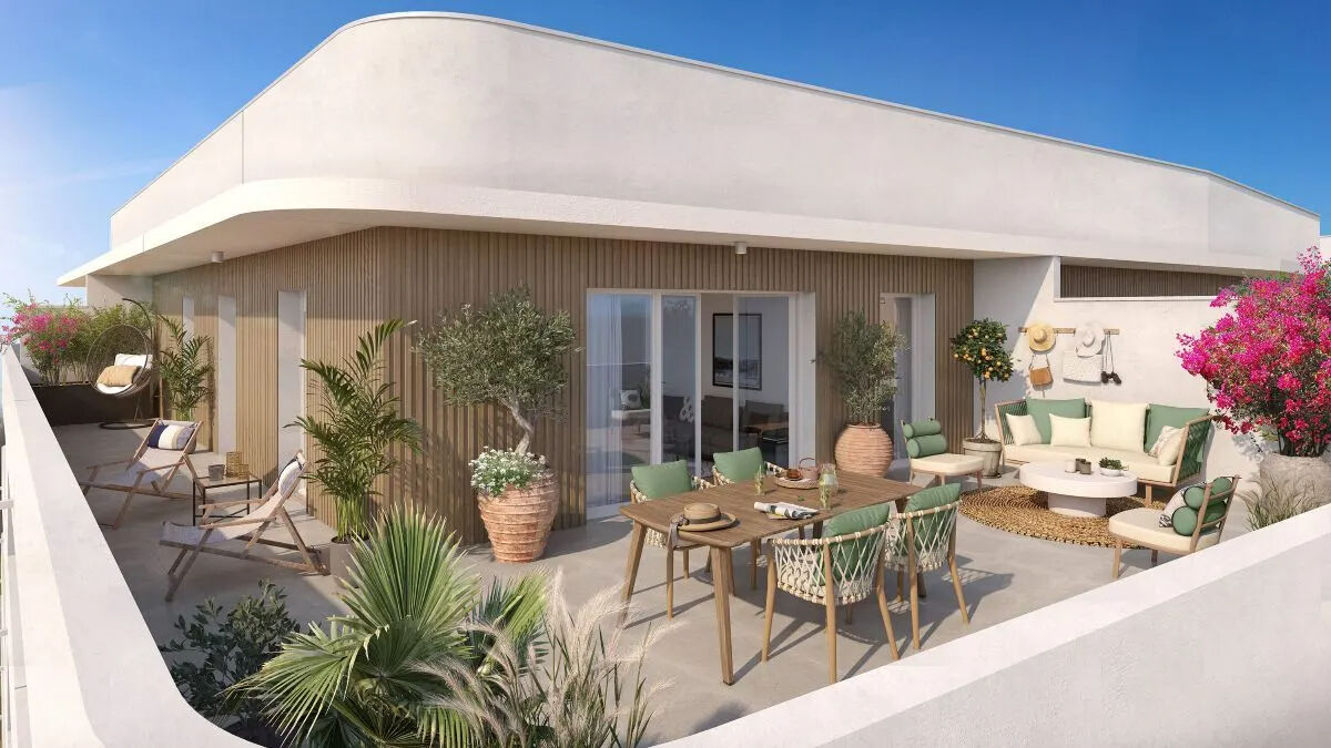 Villa sur le toit avec généreuse terrasse à Canet-en-Roussillon