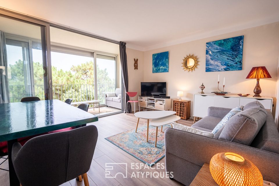 cocon lumineux à Banyuls avec loggia et prestations Thalasso